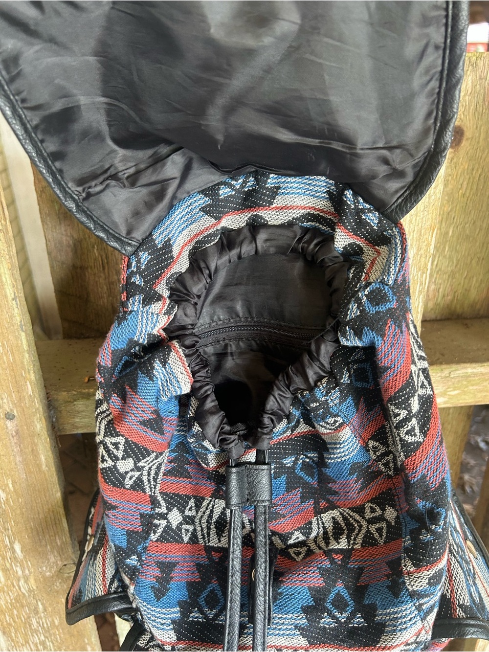 Cloth backpack - Picture 4 of 5